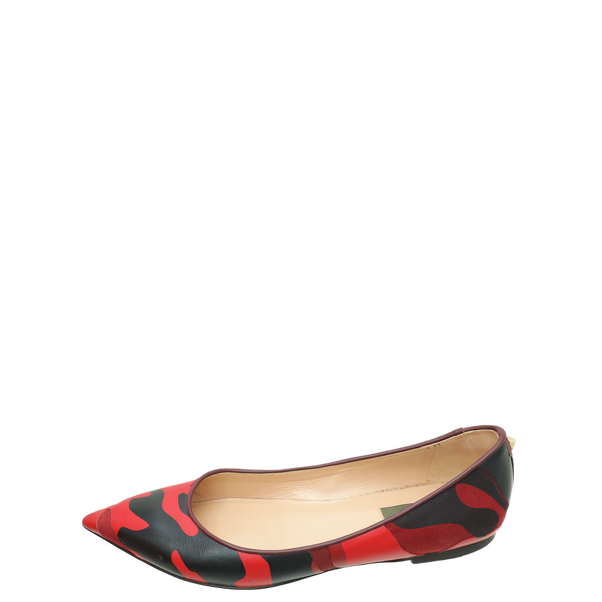 Valentino Bicolor Camouflage Ballet Flats 40