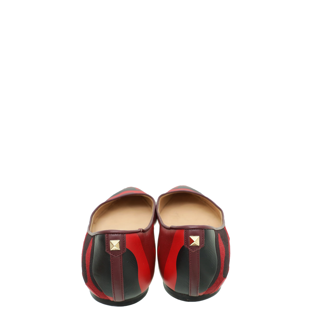 Valentino Bicolor Camouflage Ballet Flats 40