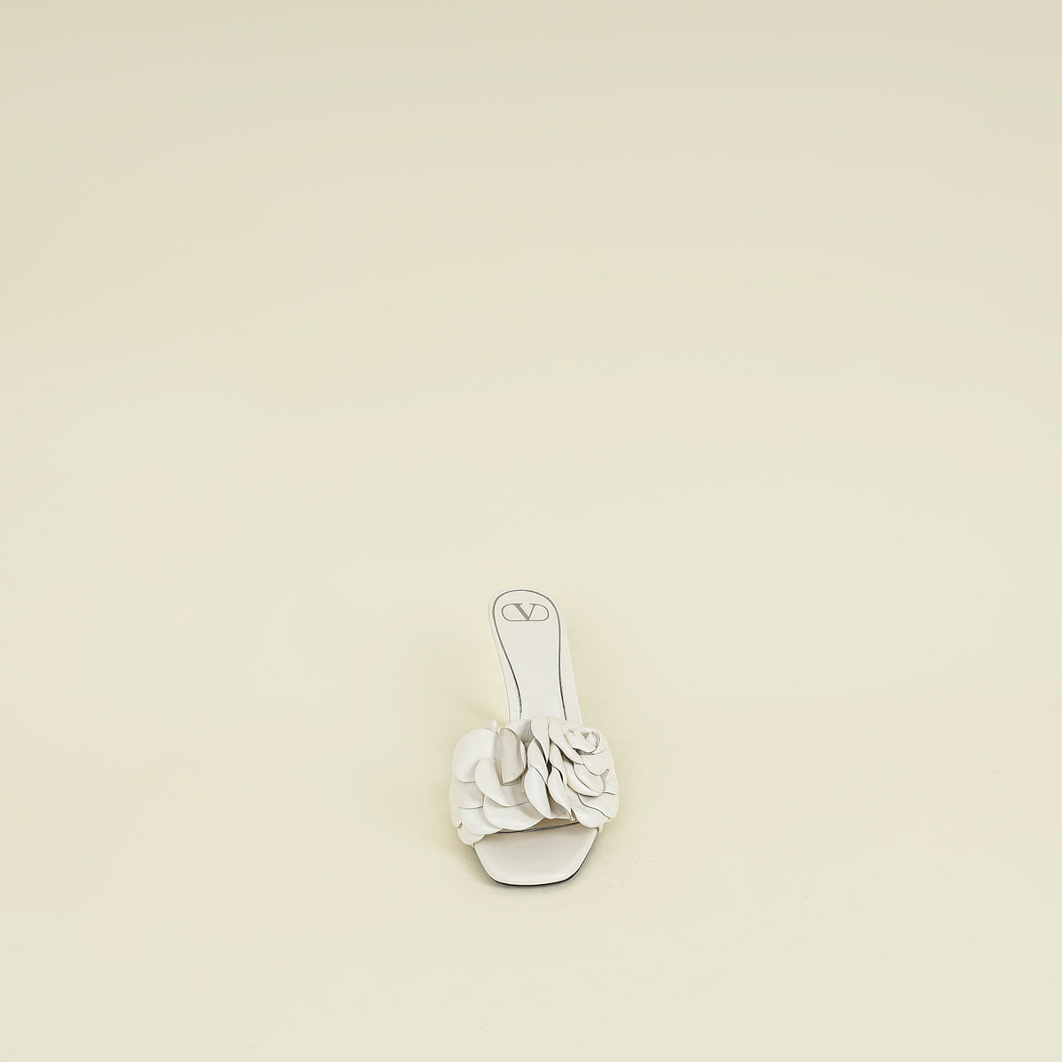 Valentino White Cream Atelier 03 Mules 40