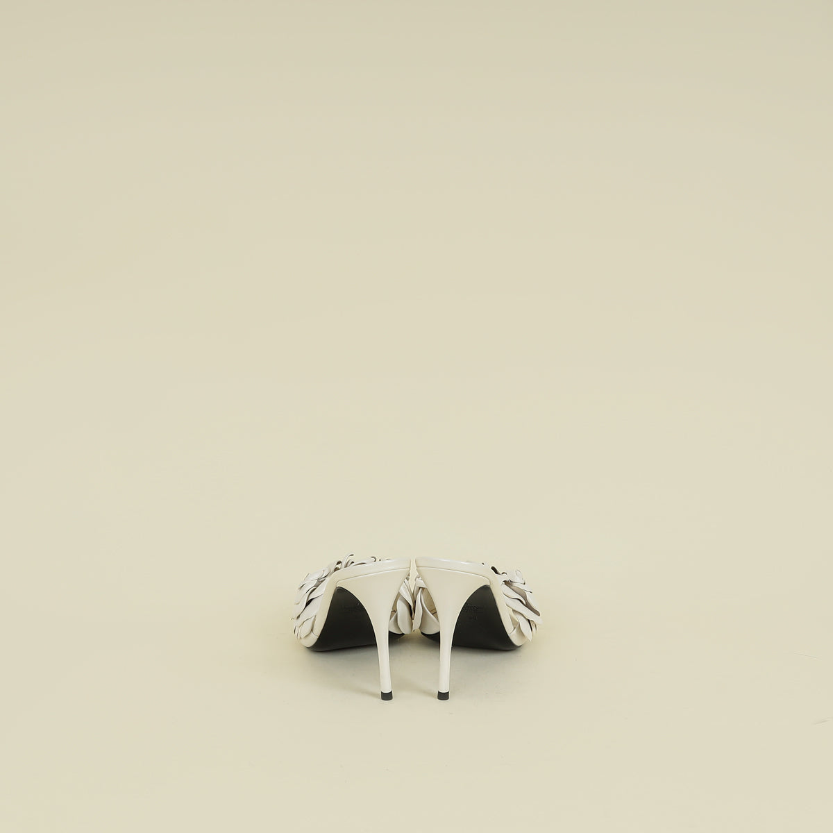 Valentino White Cream Atelier 03 Mules 40