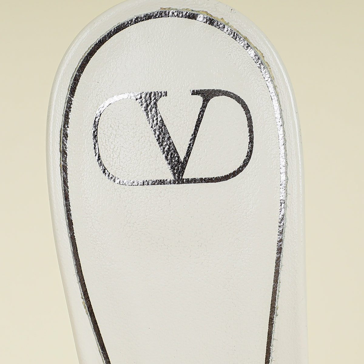 Valentino White Cream Atelier 03 Mules 40