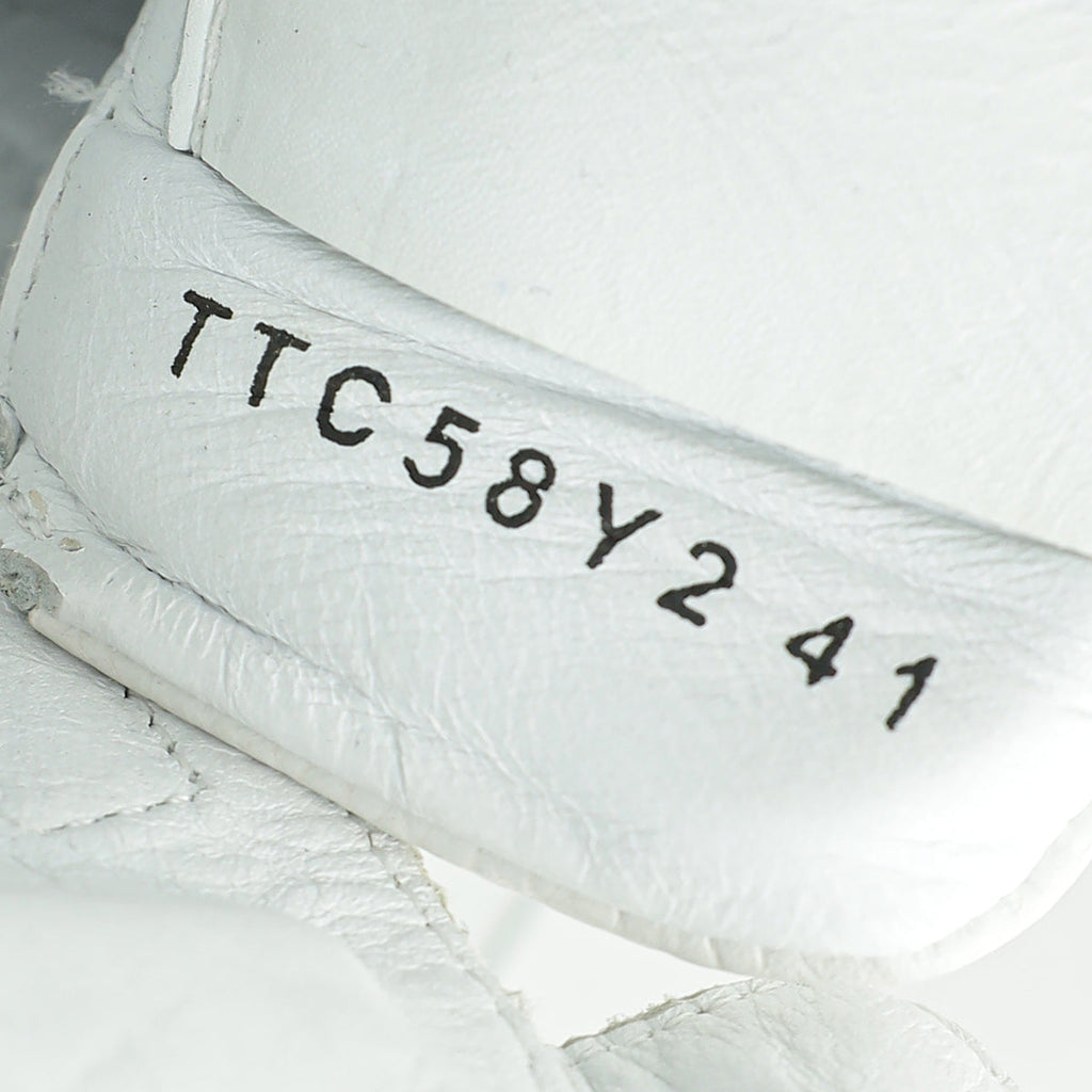 Valentino White VL7N Logo High Top Sneaker 41