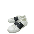 Valentino Bicolor Rockstud Open Stripe Sneaker 42