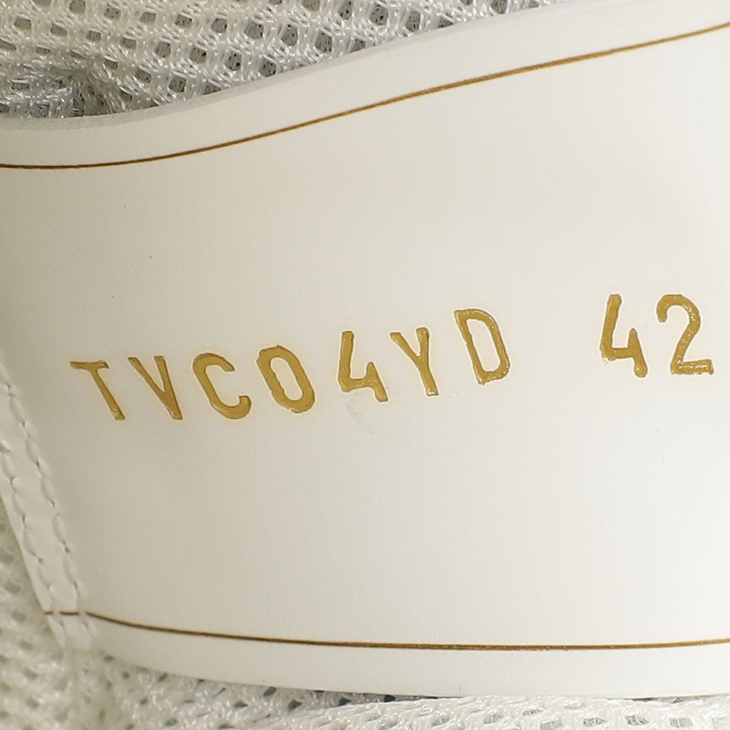 Valentino White VLOGO Backnet Sneakers 42