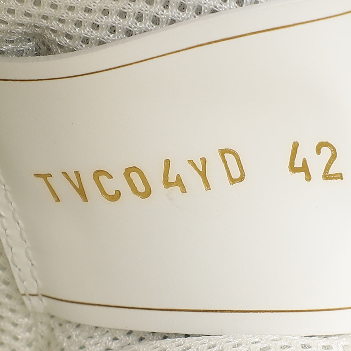 Valentino White VLOGO Backnet Sneakers 42