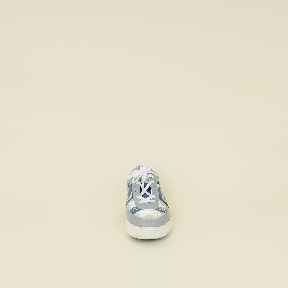 Valentino Grey Blue VLTN Logo Sneaker 43.5