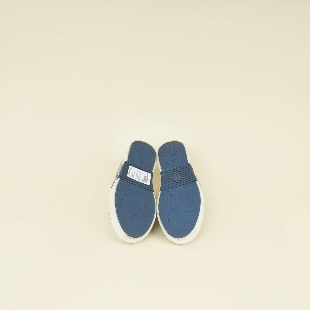 Valentino Grey Blue VLTN Logo Sneaker 43.5