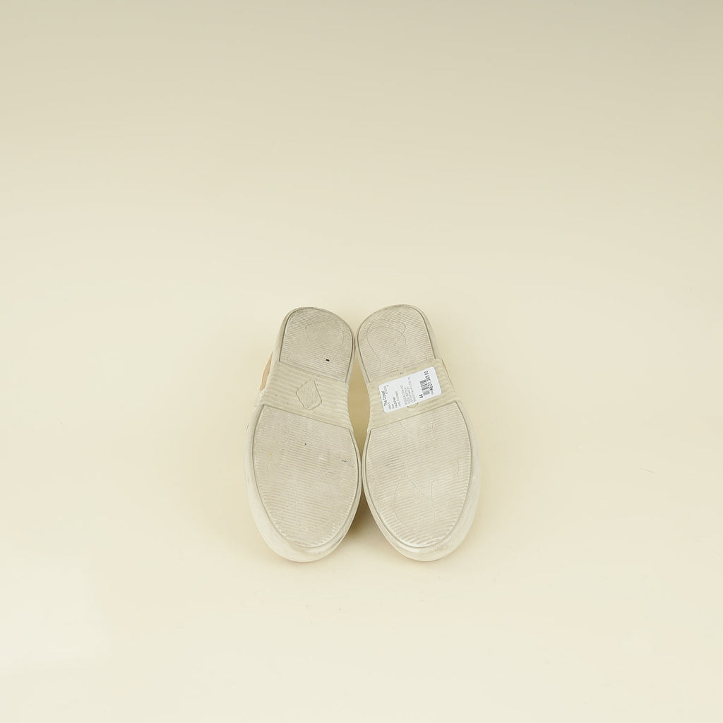 Valentino Beige VLTN Logo Sneaker 44
