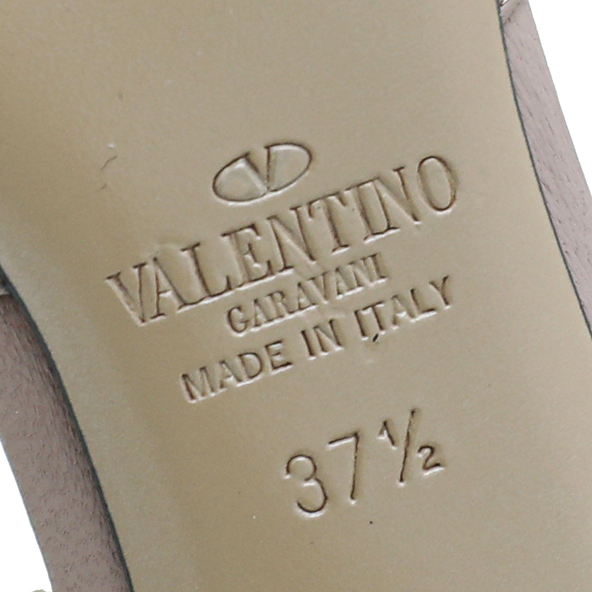 Valentino Blue Rockstud Caged 85mm Pump 37.5