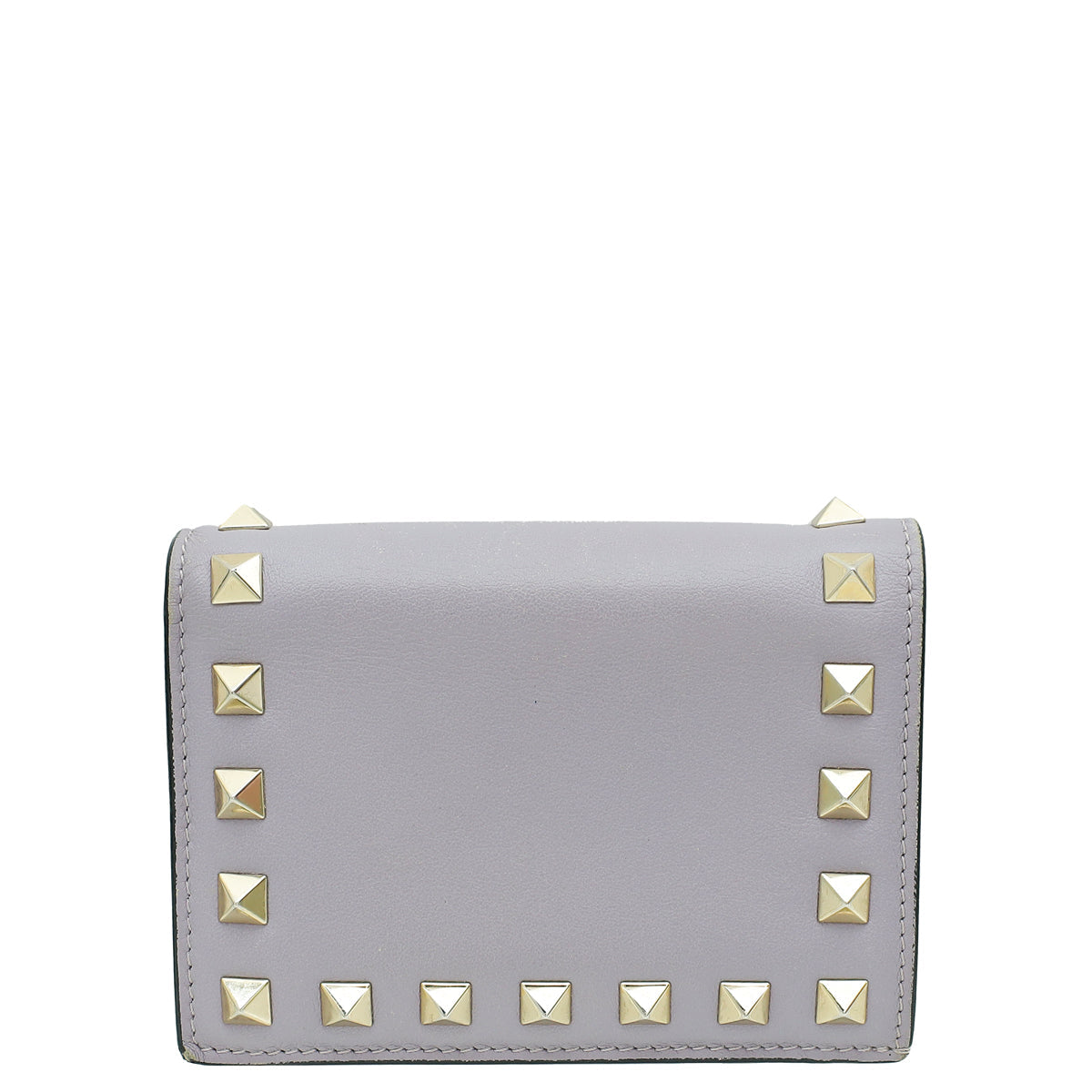 Valentino Light Lavander Small Rockstud  Wallet