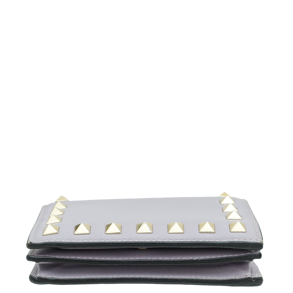 Valentino Light Lavander Small Rockstud  Wallet