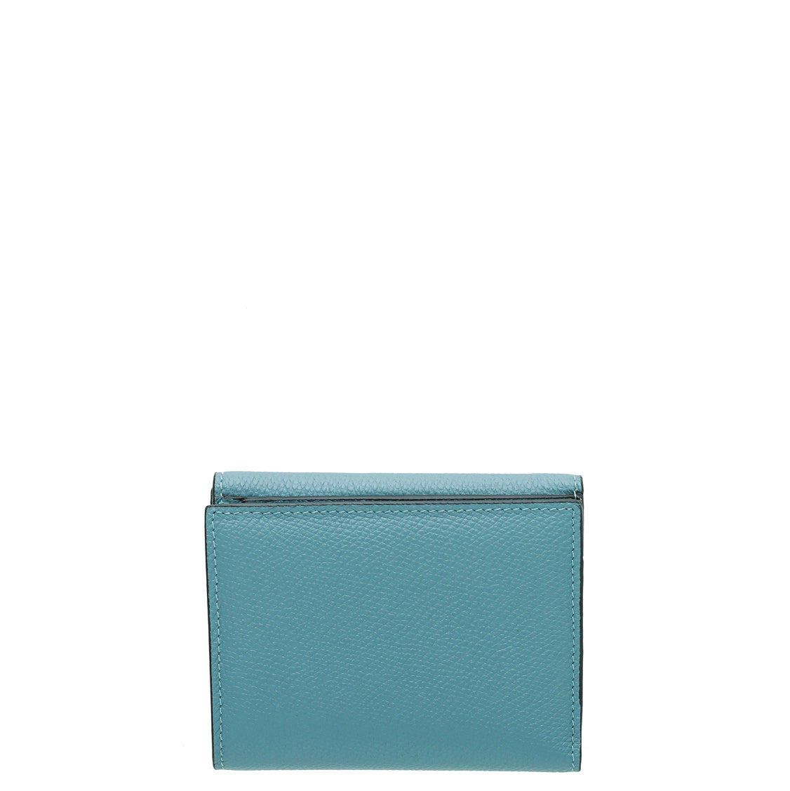 Valentino Grey Vlogo Small Compact Wallet