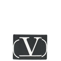 Valentino Bicolor Vlogo Print Card Holder