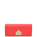 Valentino Red Rockstud Long Continental Wallet