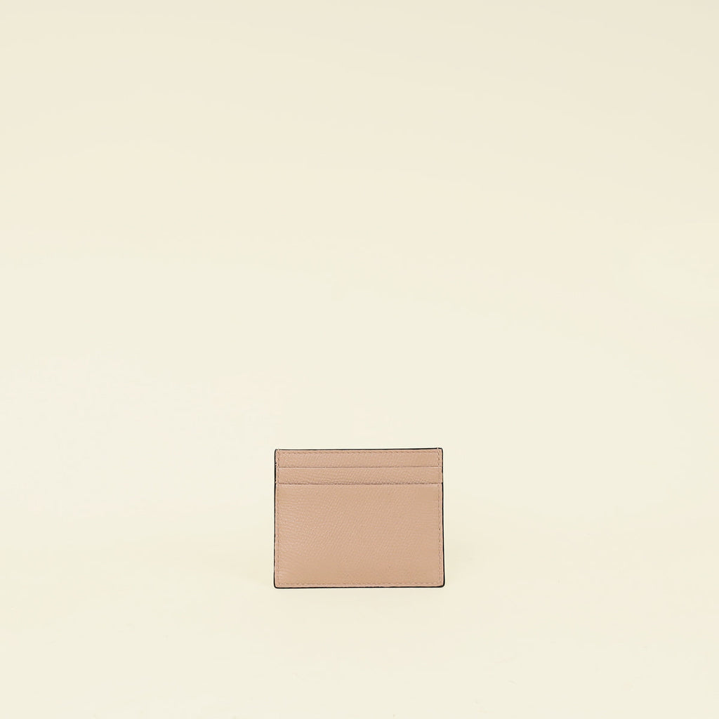 Valentino Nude VLogo Card Holder