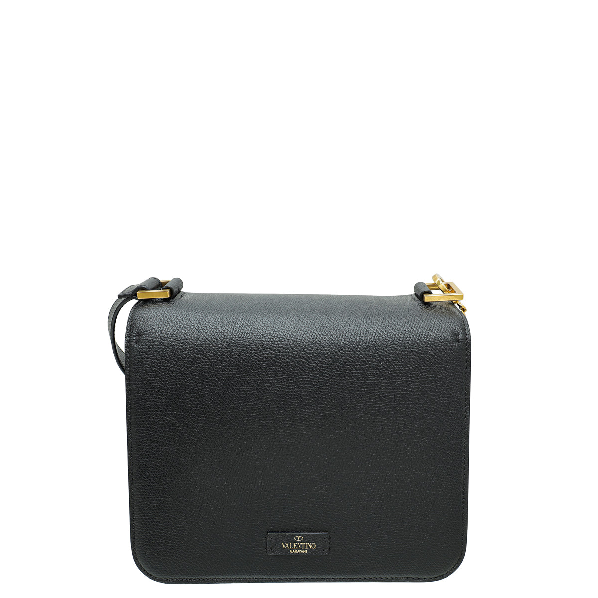 Valentino Black VSling Flap Bag