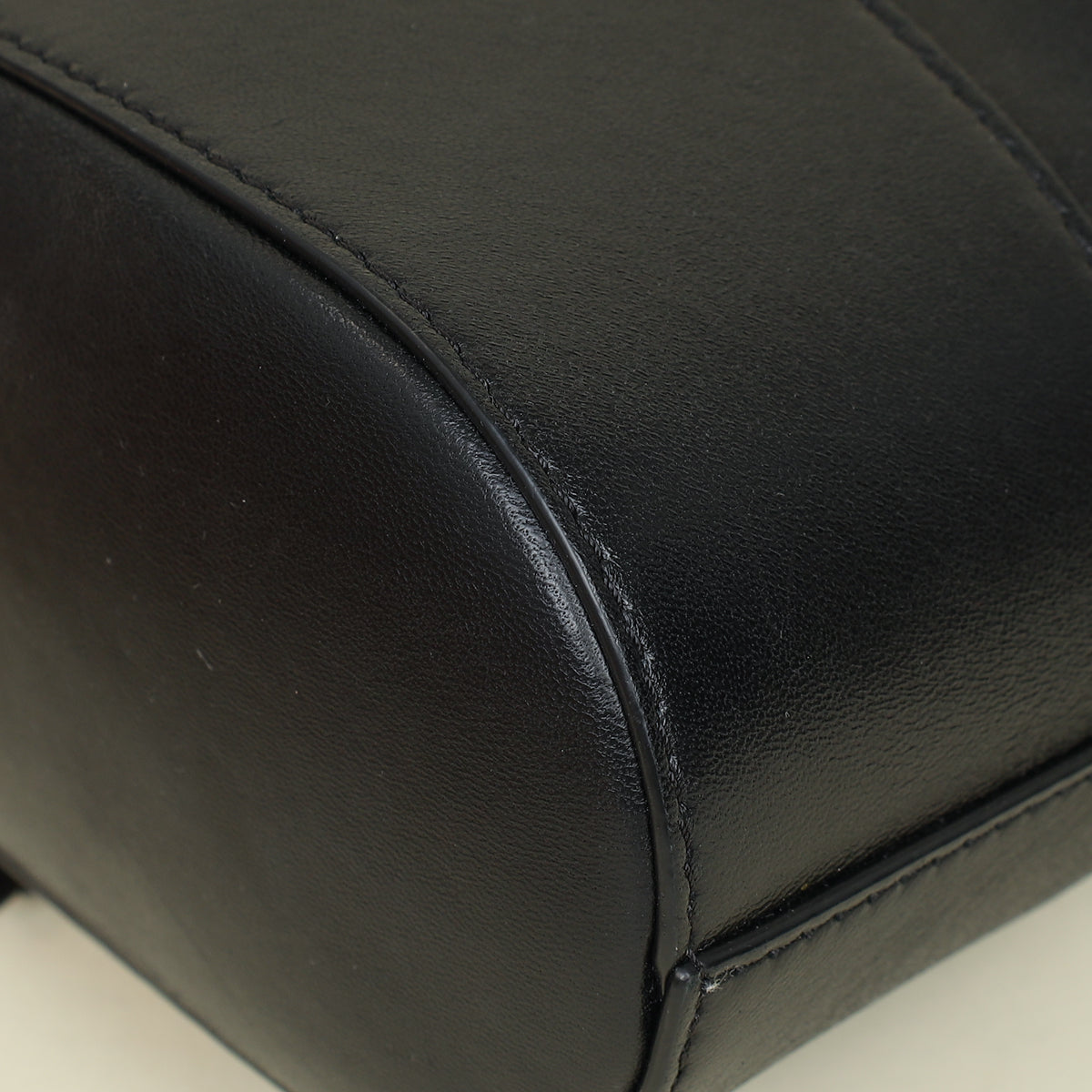 Valentino Black Vlogo Signature Mini Bucket Bag