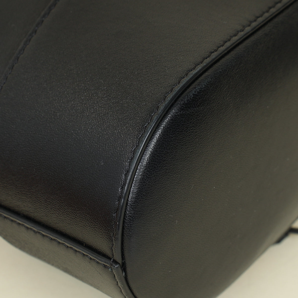 Valentino Black Vlogo Signature Mini Bucket Bag
