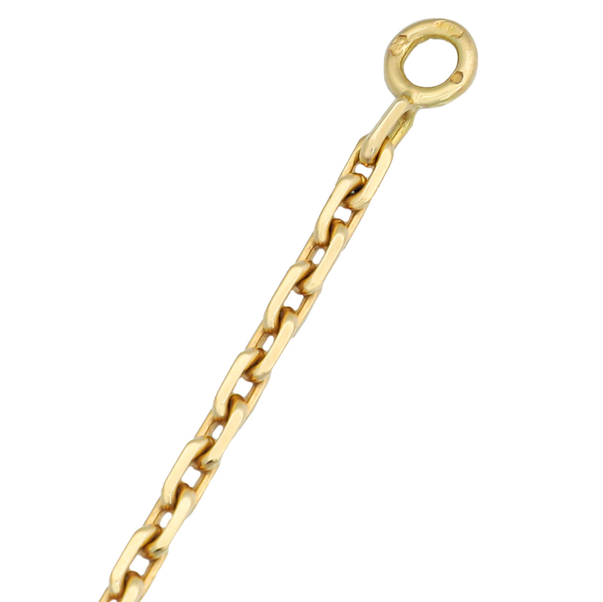 Van Cleef & Arpels 18K Yellow Gold Lucky Alhambra 4 Motifs Bracelet