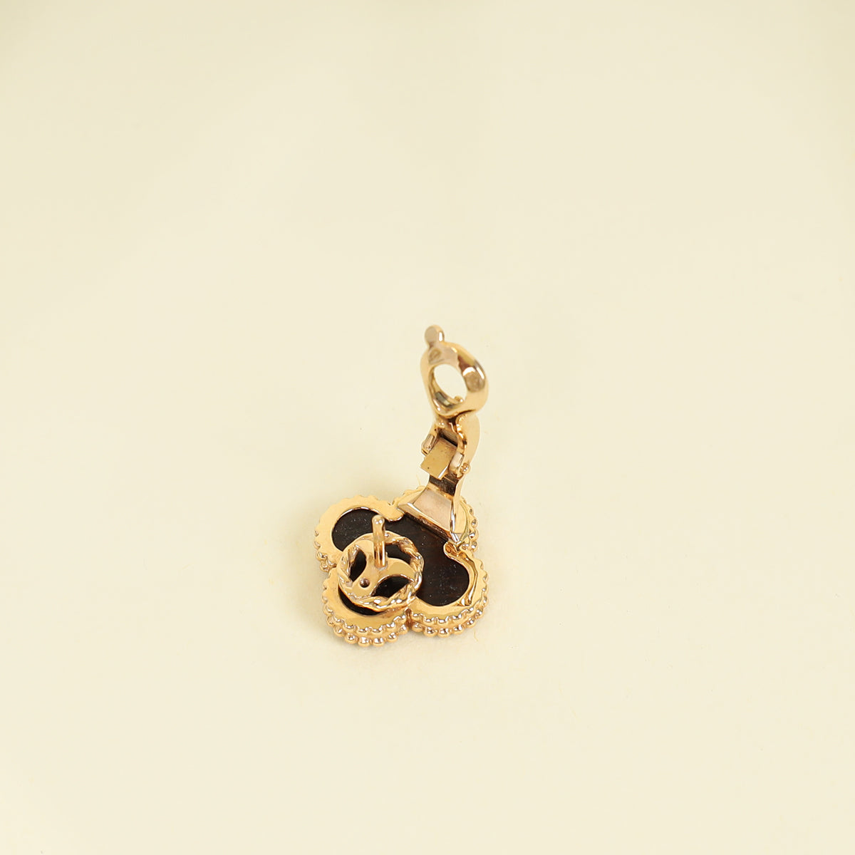 Van Cleef & Arpels 18K Pink Gold Vintage Alhambra Earrings