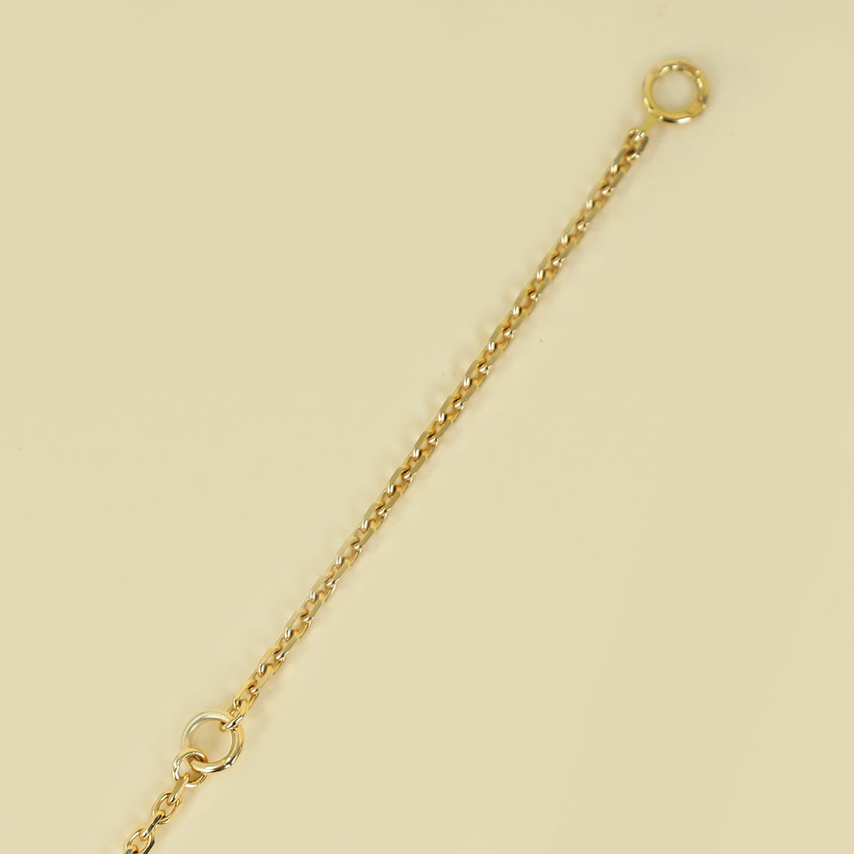 Van Cleef & Arpels 18K Yellow Gold Vintage Alhambra Necklace