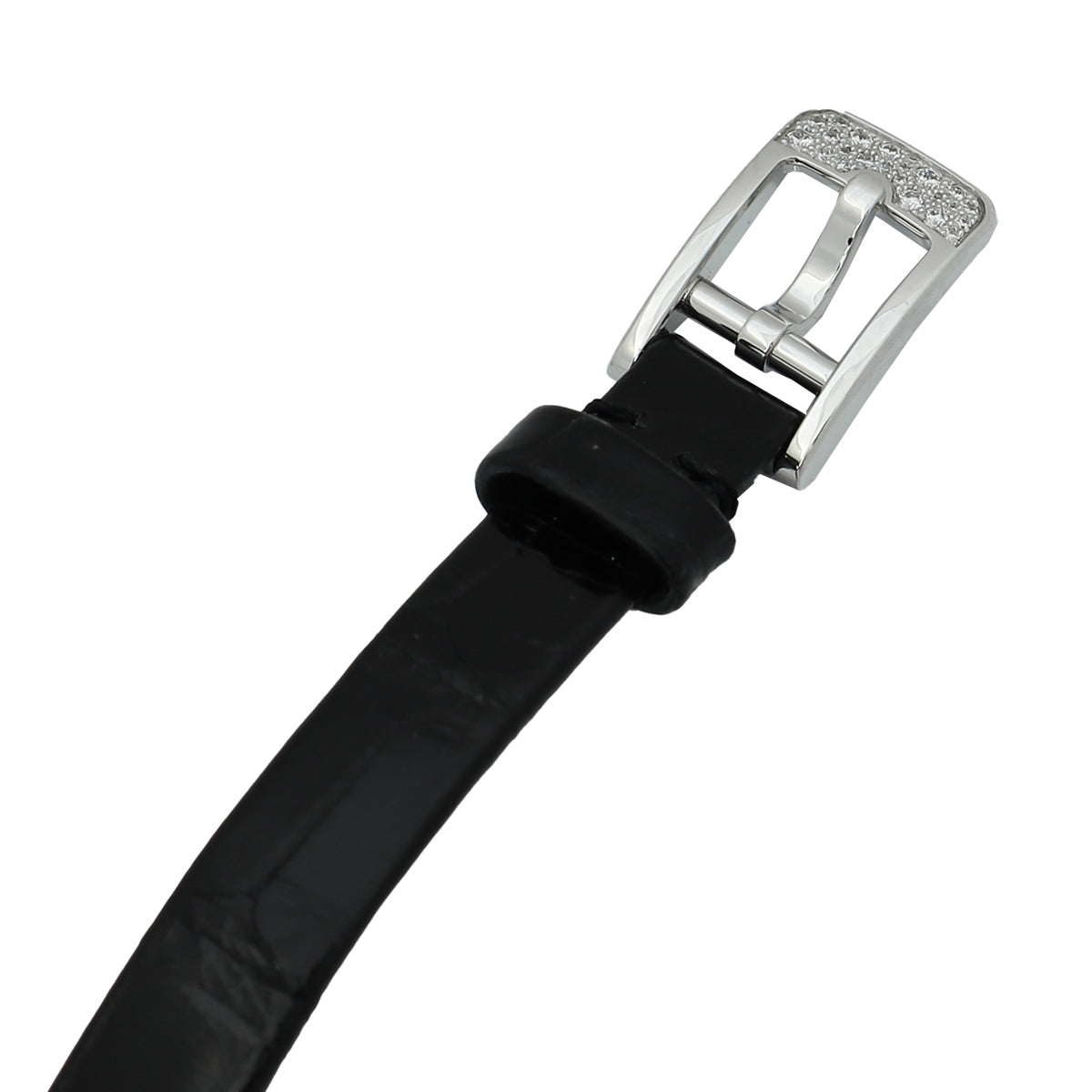 Van Cleef & Arpels 18K White Gold Diamond Sweet Alhambra Watch