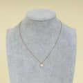 Van Cleef & Arpels 18K Yellow Gold MOP Sweet Alhambra Pendant Necklace