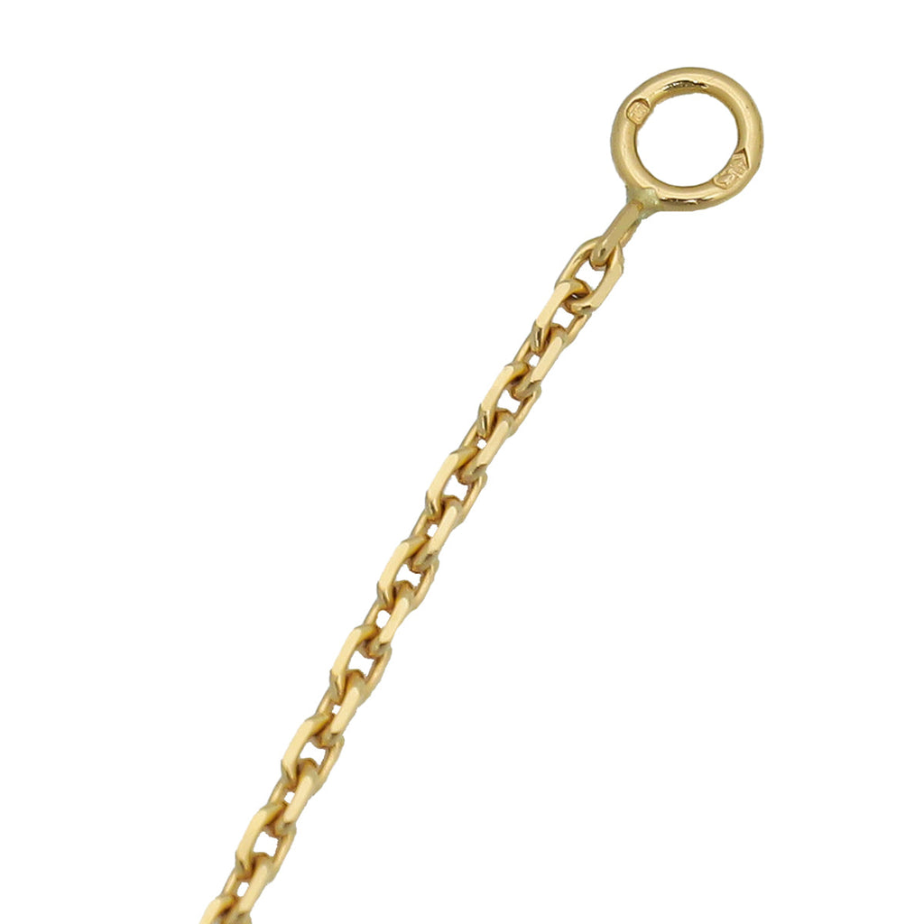 Van Cleef & Arpels 18K Yellow Gold MOP Vintage Alhambra Necklace