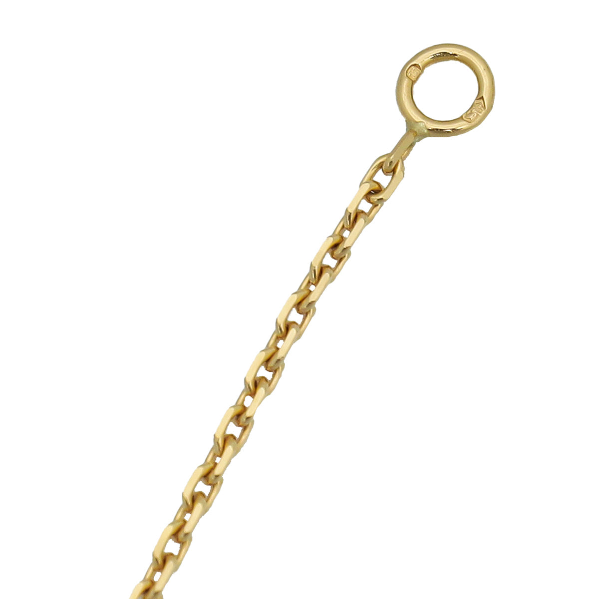 Van Cleef & Arpels 18K Yellow Gold MOP Vintage Alhambra Necklace