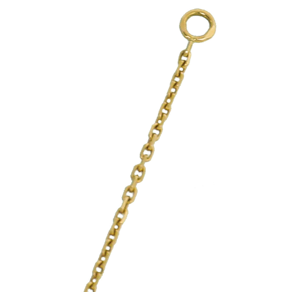 Van Cleef & Arpels 18K Yellow Gold Vintage Alhambra Pendant Necklace