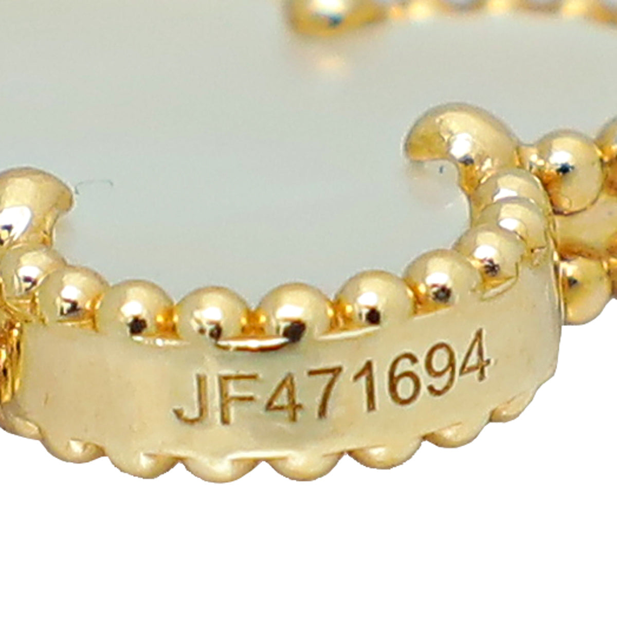 Van Cleef & Arpels 18K Yellow Gold 5 Motifs MOP Vintage Alhambra Bracelet