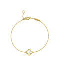 Van Cleef & Arpels 18K Yellow Gold MOP Sweet Alhambra Bracelet
