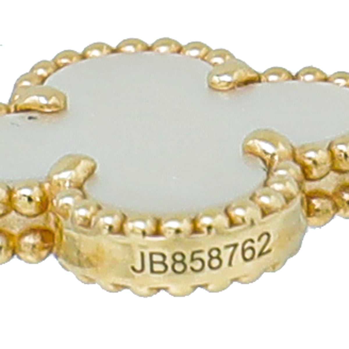 Van Cleef & Arpels 18K Yellow Gold 10 Motifs MOP Vintage Alhambra Necklace