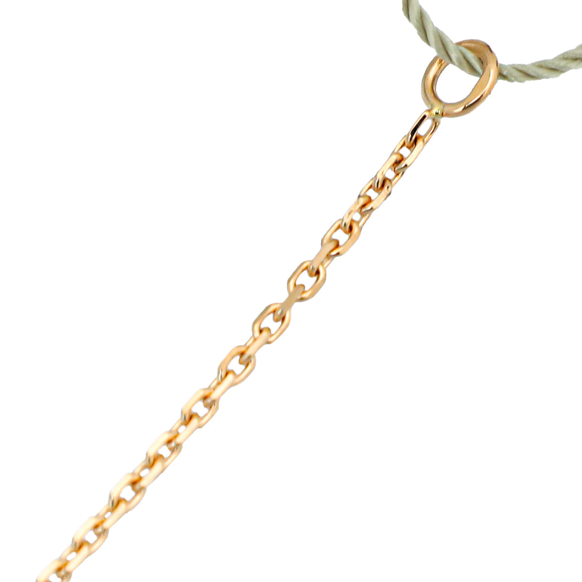 Van Cleef & Arpels 18K Rose Gold Diamond Silver Obsidian Vintage Alhambra Holiday Pendant Necklace