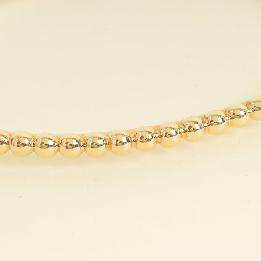 Van Cleef & Arpels 18K Yellow Gold Perlée Pearls Bracelet