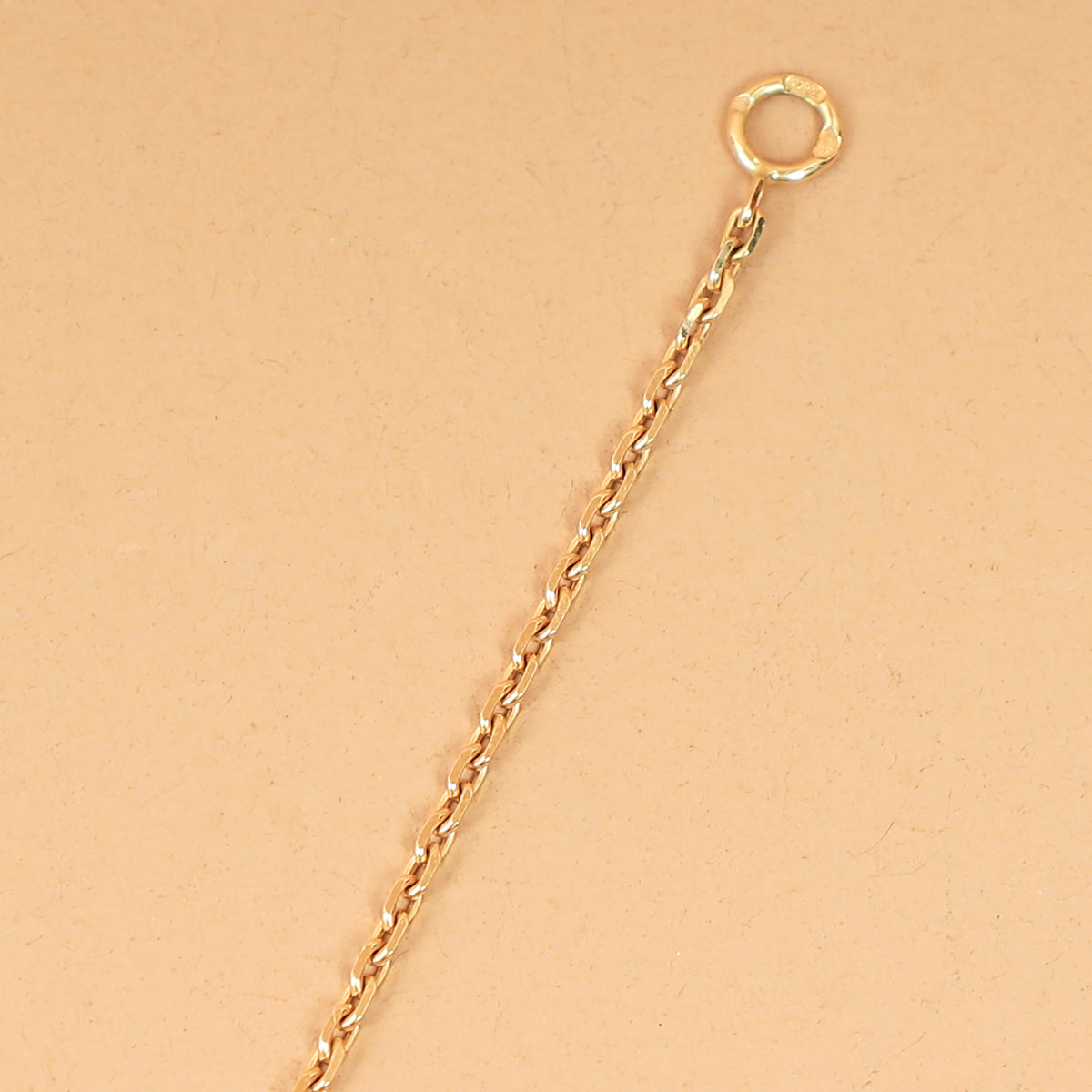 Van Cleef & Arpels 18K Yellow Gold Diamond Frivole 3 Flowers Pendant Mini Model Necklace
