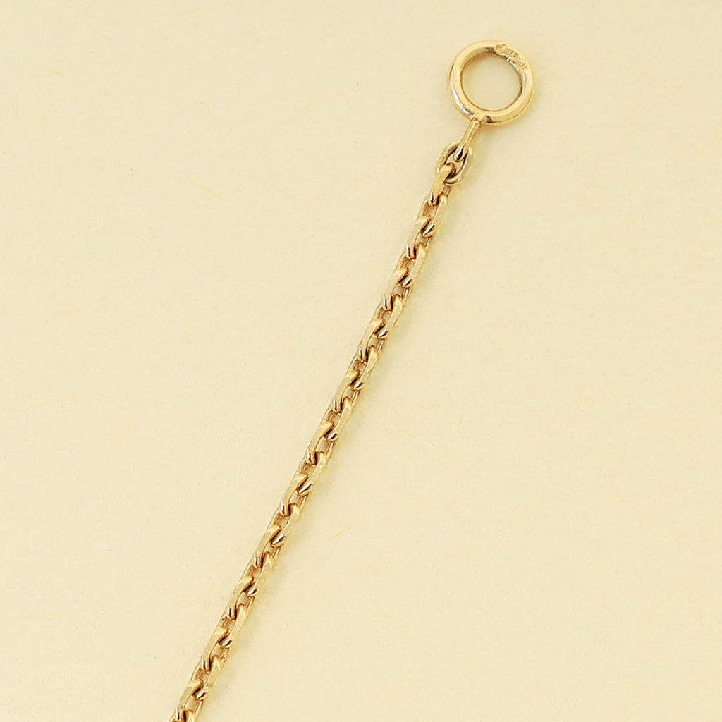Van Cleef & Arpels 18K Yellow Gold Alhambra MOP Pendant Necklace