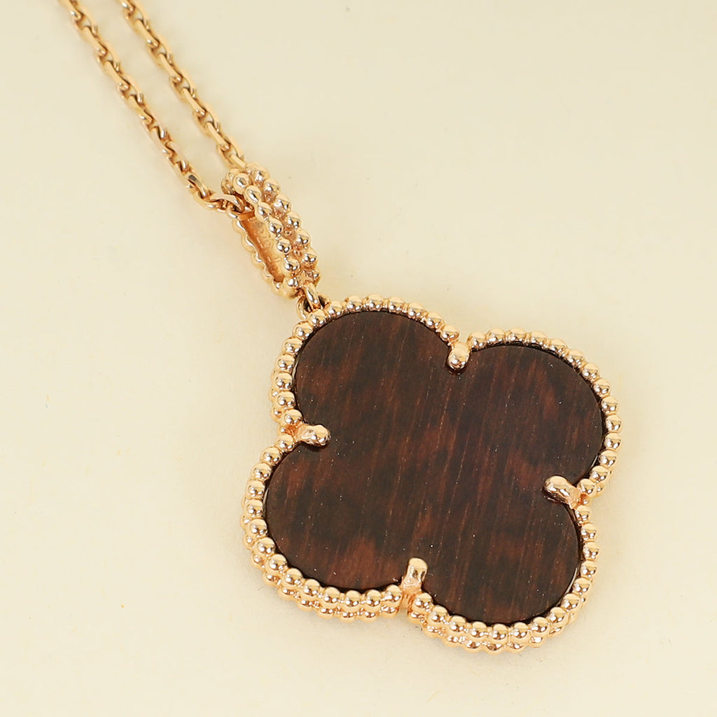 Van Cleef & Arpels 18K Pink Gold Magic Alhambra Necklace