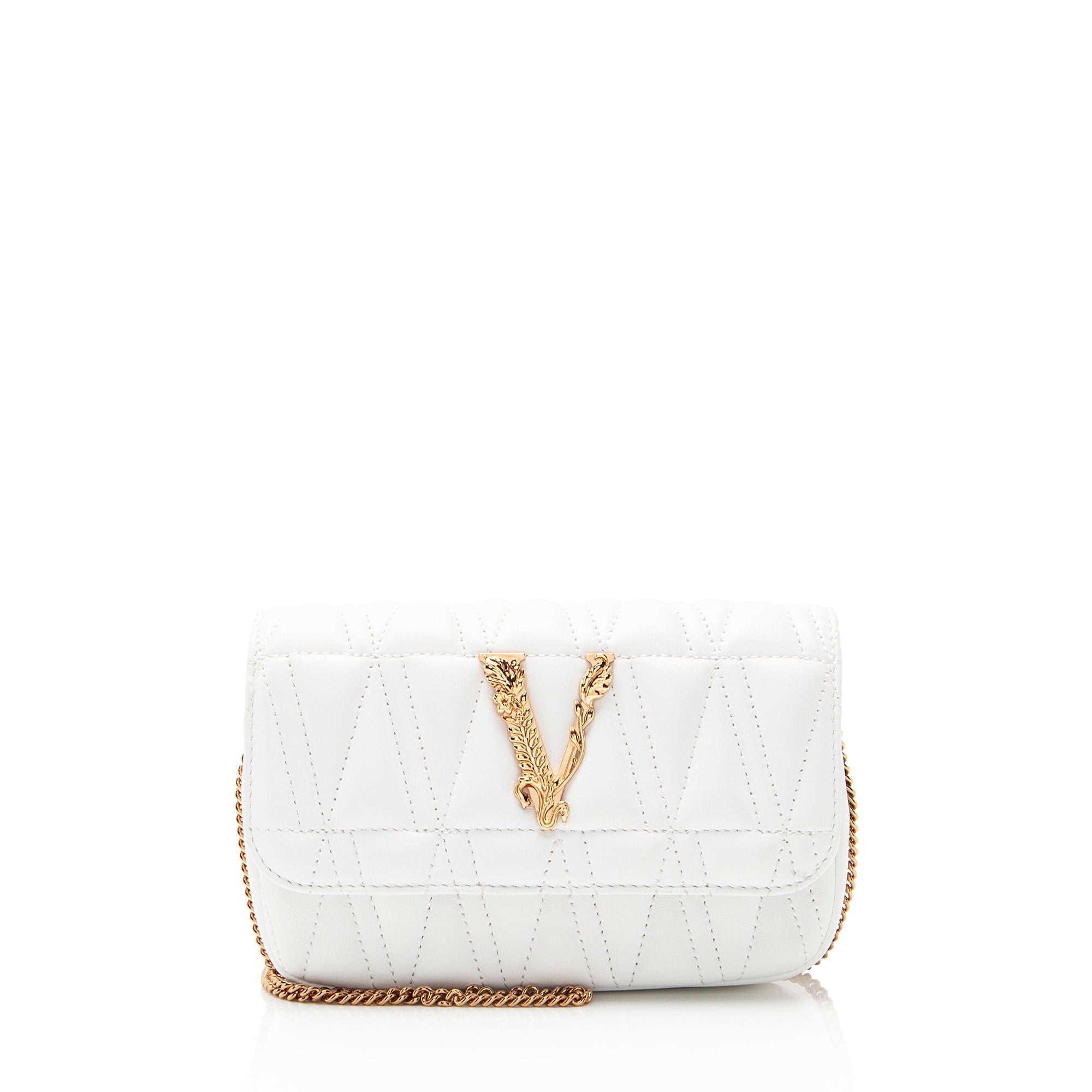 Versace Calfskin Virtus Mini Bag
