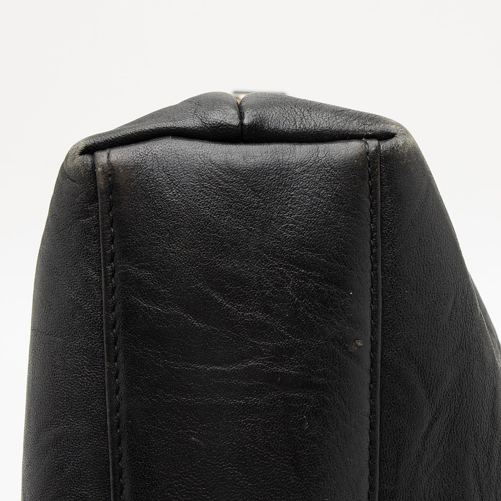 Versace Calfskin La Medusa Convertible Messenger Tote (SHF-XAvM3m)