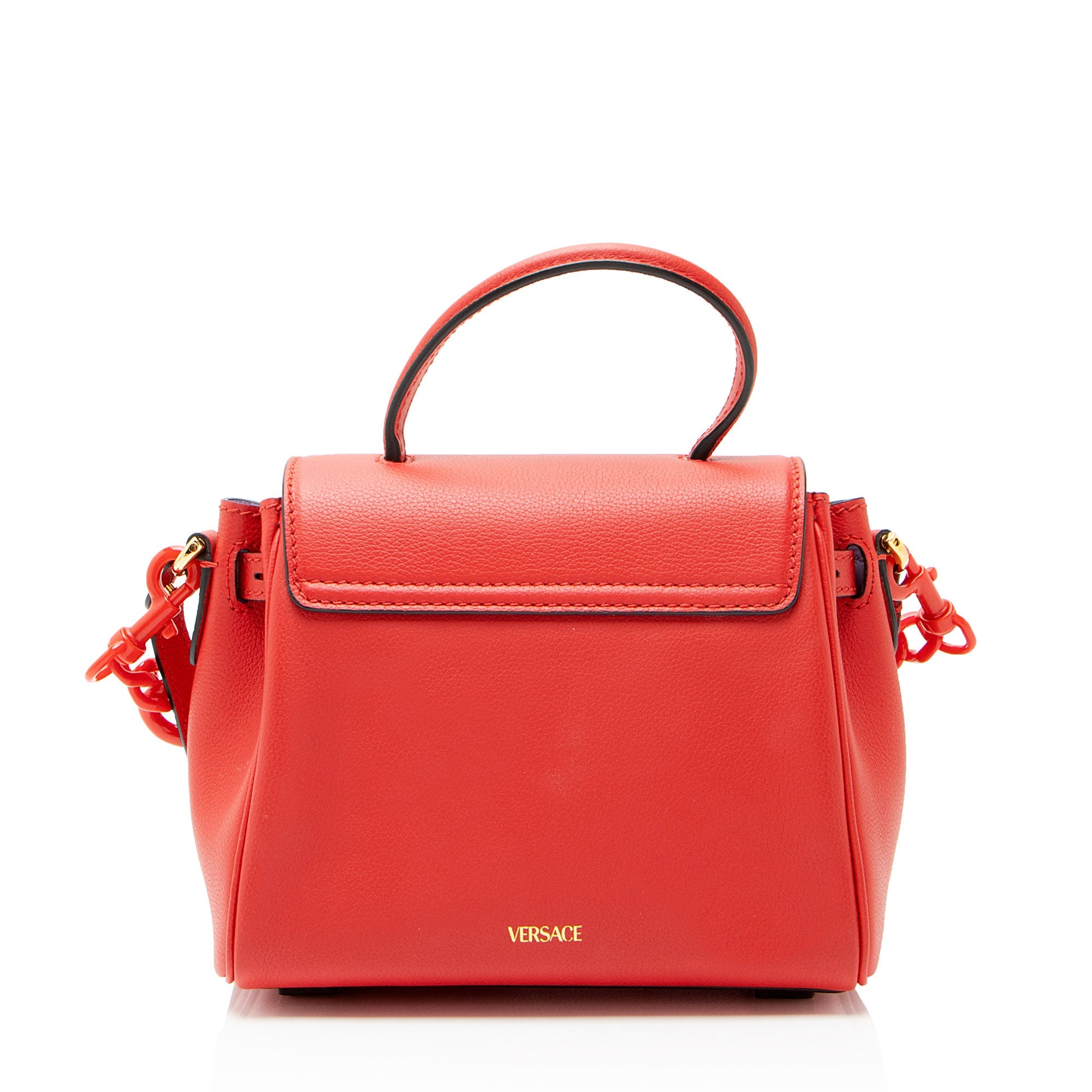 Versace Calfskin La Medusa Small Top Handle
