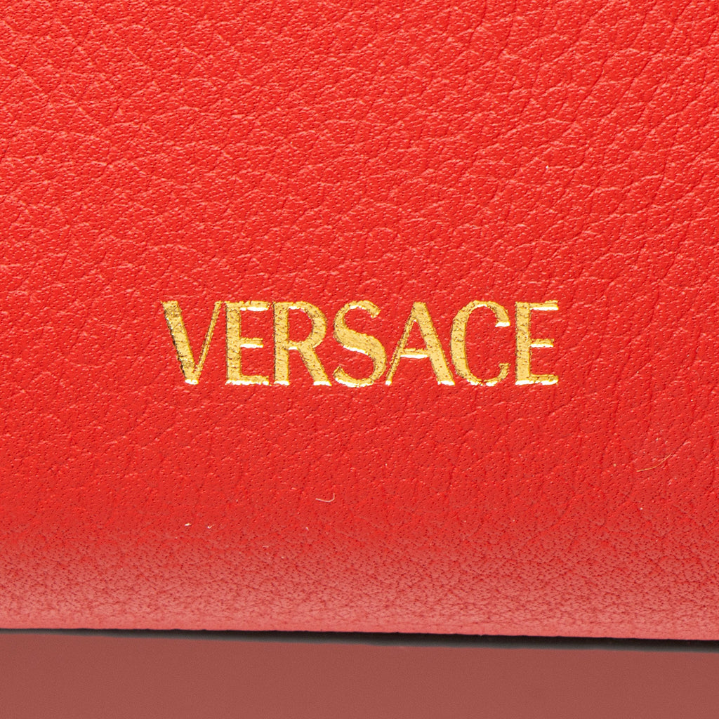 Versace Calfskin La Medusa Small Top Handle