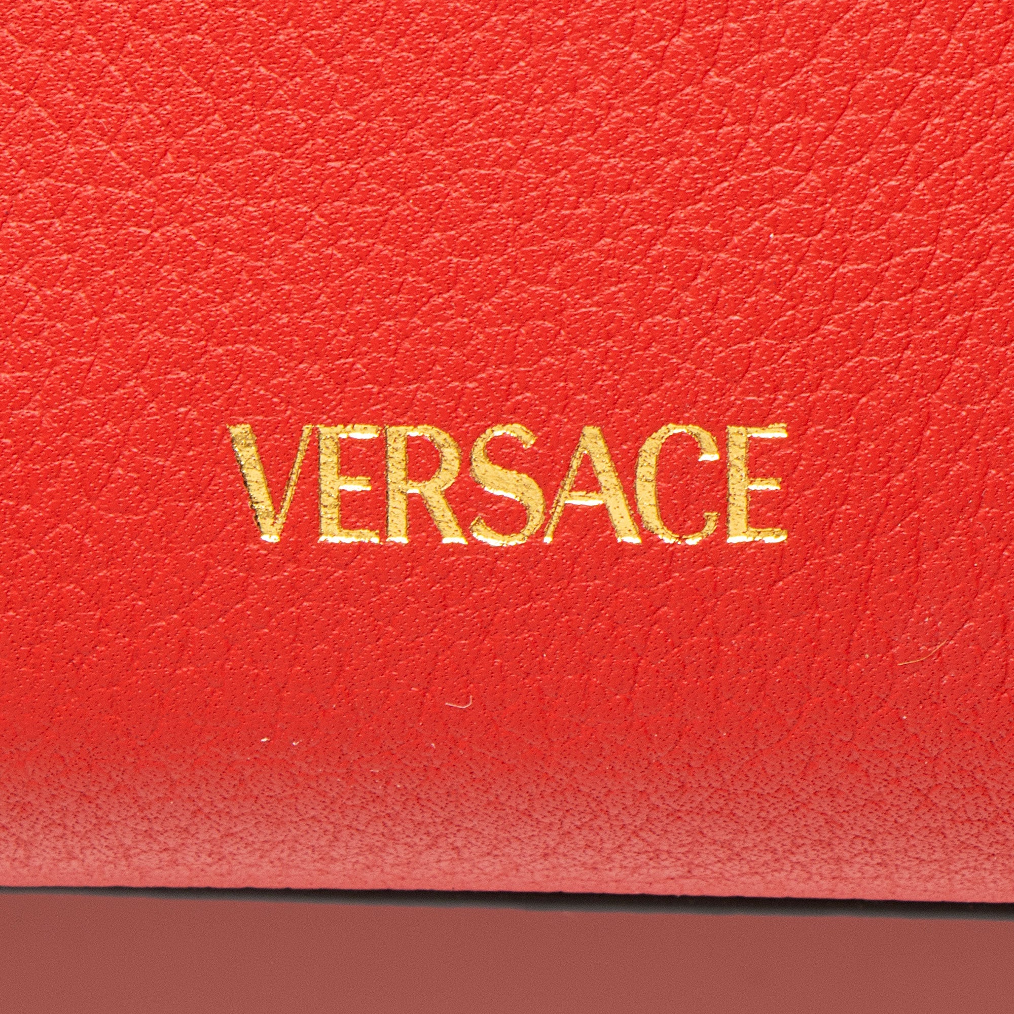 Versace Calfskin La Medusa Small Top Handle