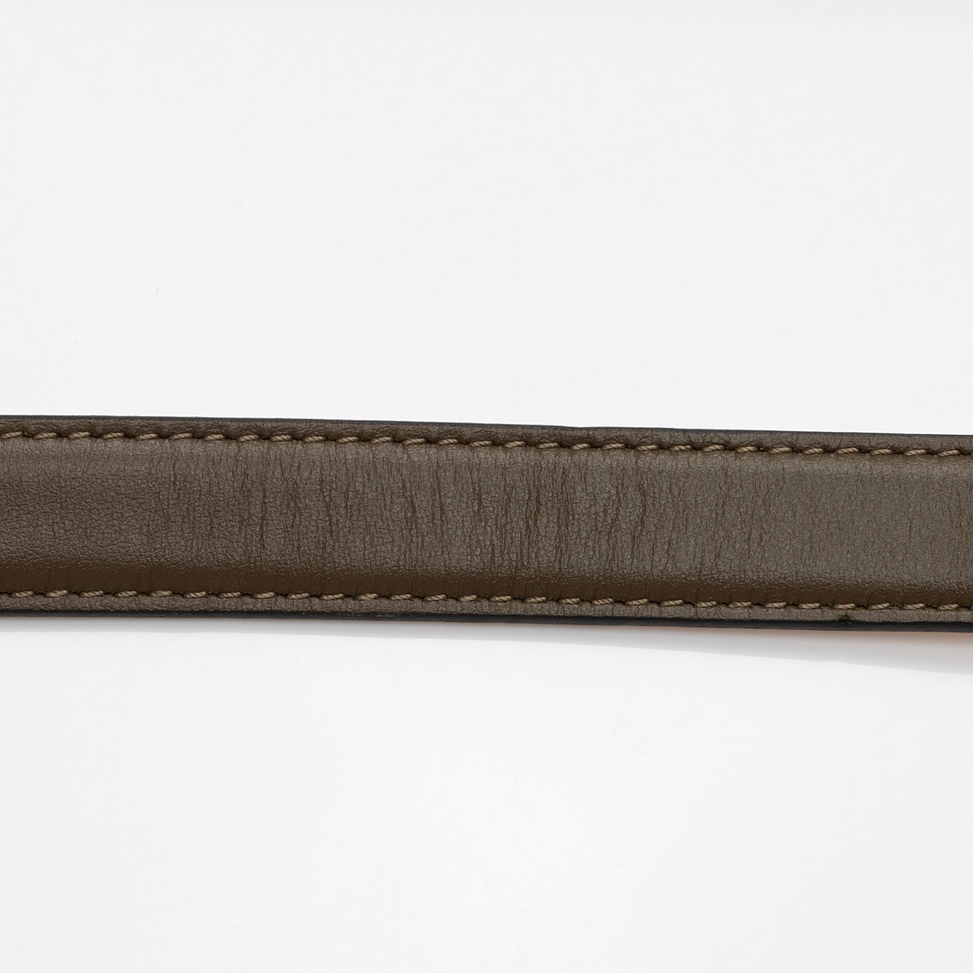 Versace Calfskin Greca Goddess Skinny Belt - Size 32 / 80 (SHF-tSxqCn)