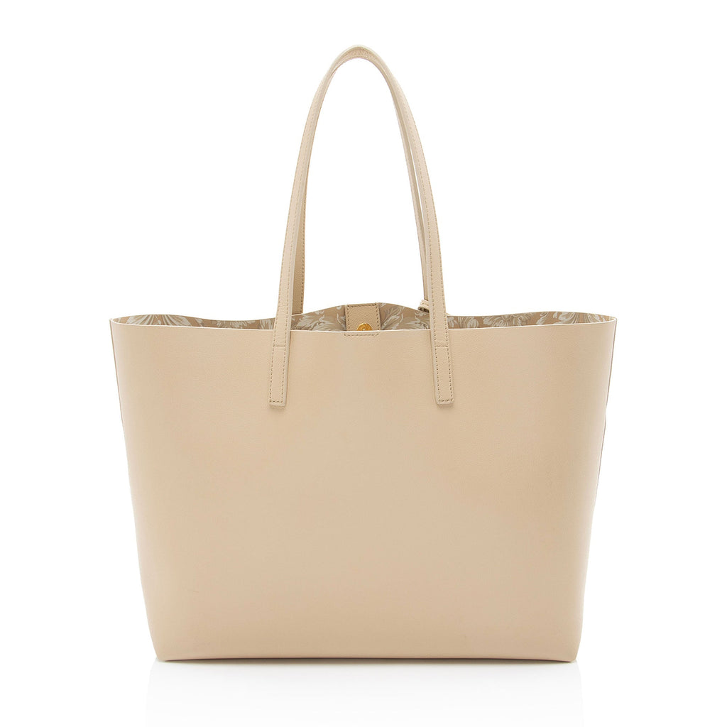 Versace Calfskin Virtus Shopping Tote