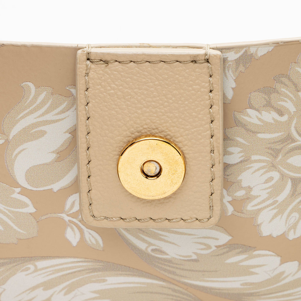 Versace Calfskin Virtus Shopping Tote