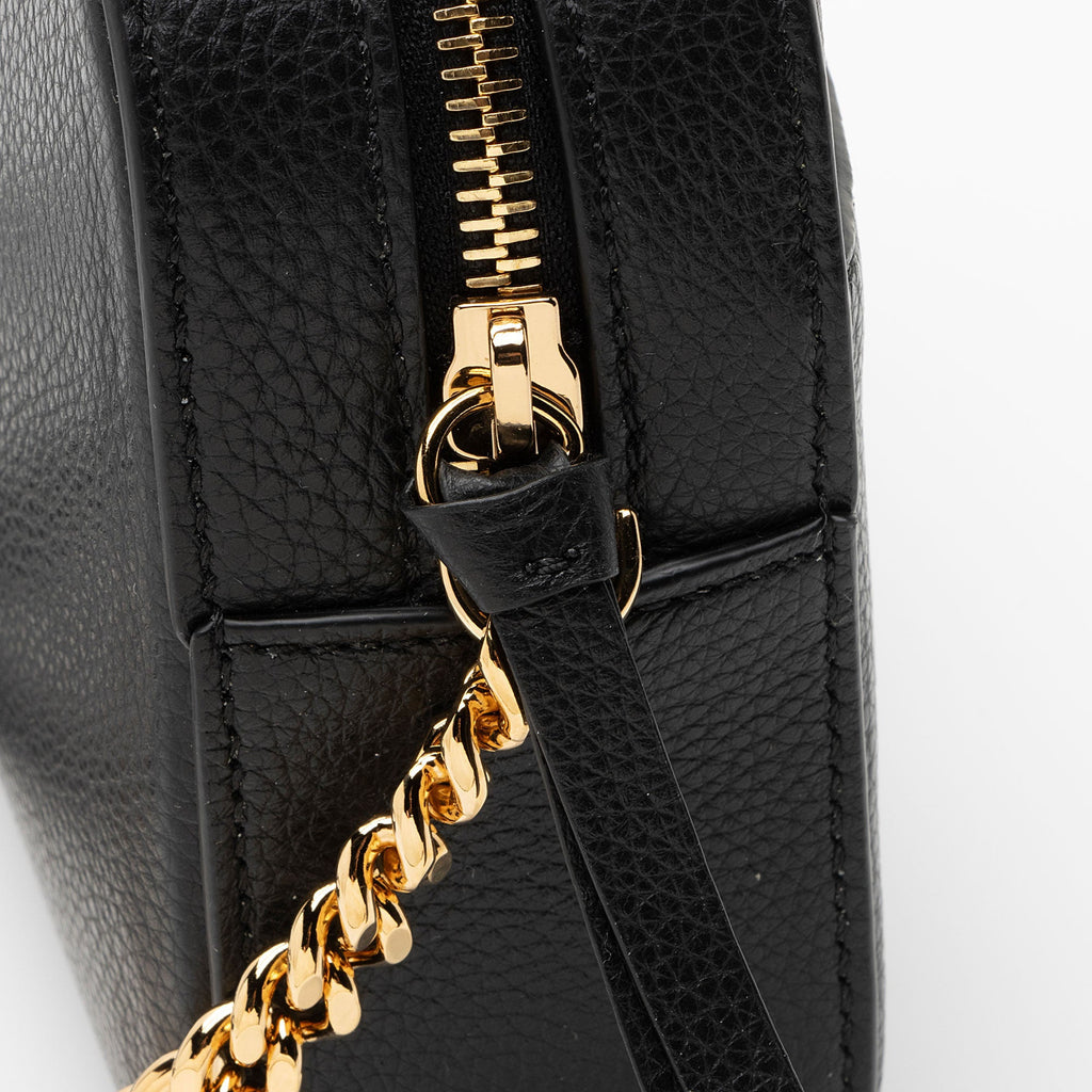 Versace Calfskin Virtus Small Camera Bag (SHF-RbVQo3)