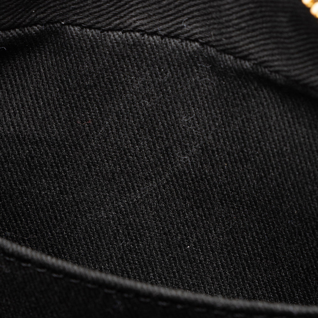 Versace Calfskin Virtus Small Camera Bag (SHF-RbVQo3)