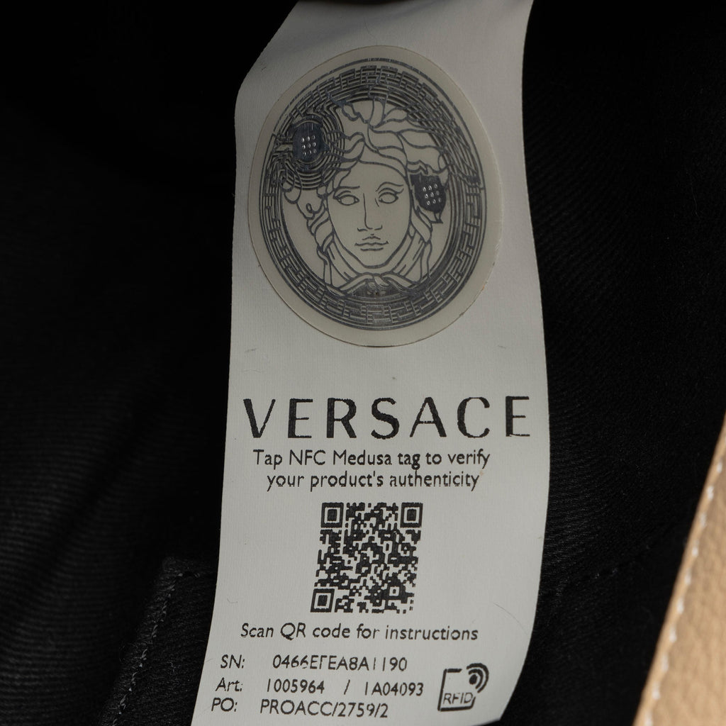 Versace Calfskin Virtus Small Hobo (SHF-lH0yzP)