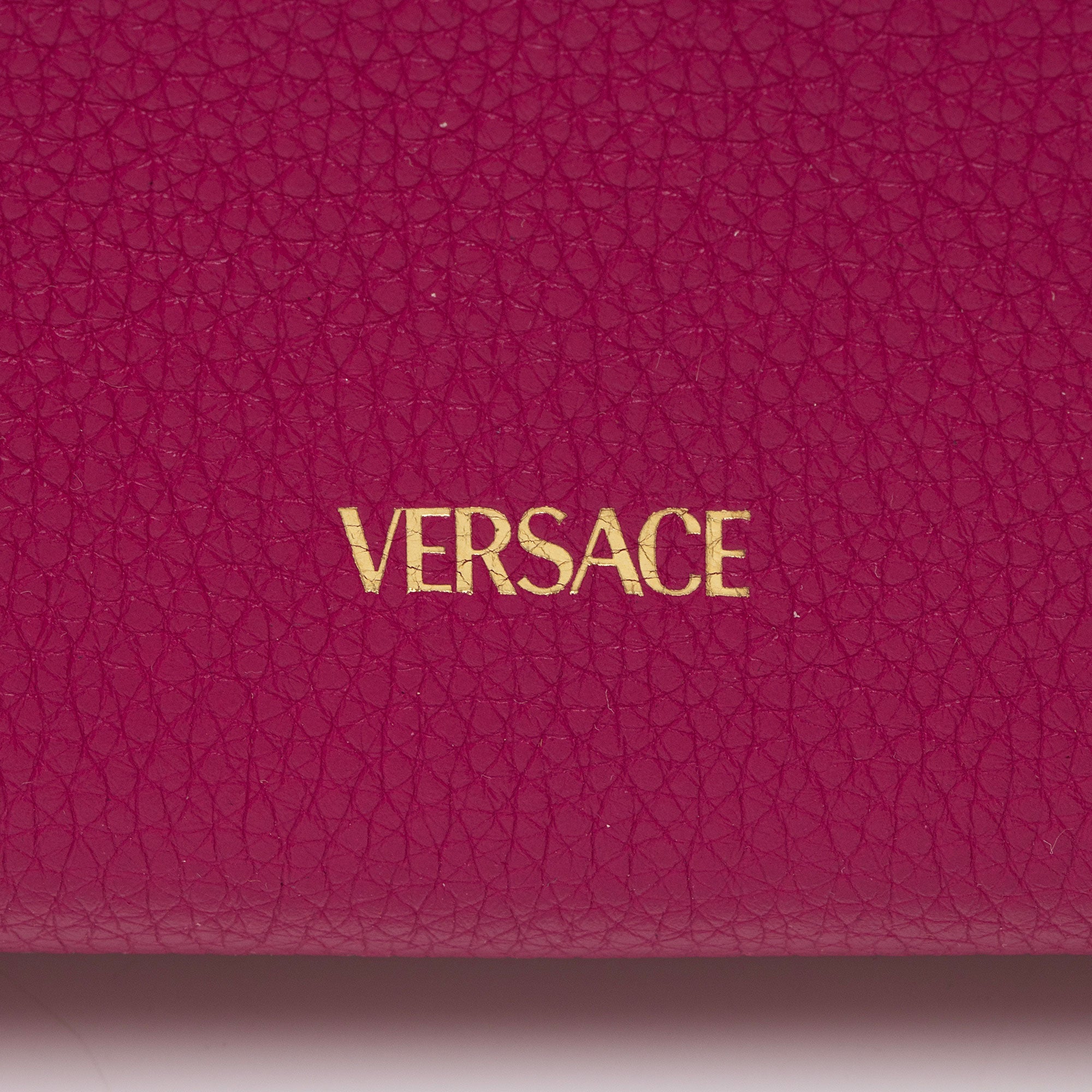 Versace Calfskin Virtus Small Satchel